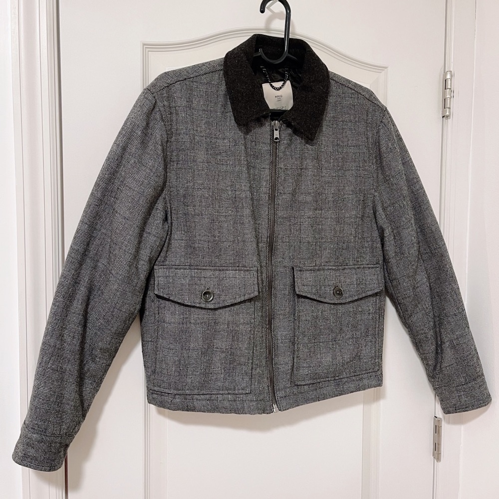 Mango Padded Flight Bomber Jacket